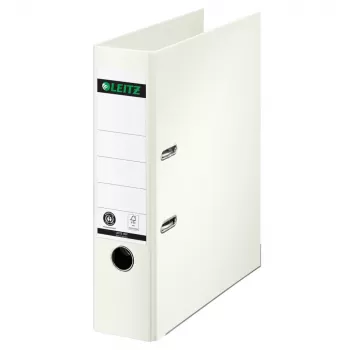 LEITZ 180° arkistokansio A4 80 mm valkoinen paperipäällyste 1007-00-01
