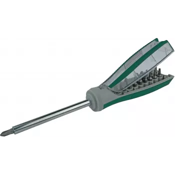 BRÜDER MANNESMANN GREEN LINE 19 inch kärkiruuvitaltta integroidulla kärkisäiliöllä (M29840)