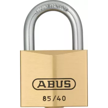 ABUS 85/50 massiivinen messinkilukko 50 mm karkaistulla terässalvalla, 2 avainta 806315