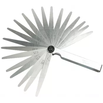 BRÜDER MANNESMANN MAN M247-20 rakotulkki-sarja, 20 lehteä, 0,05–1,0 mm, metrinen