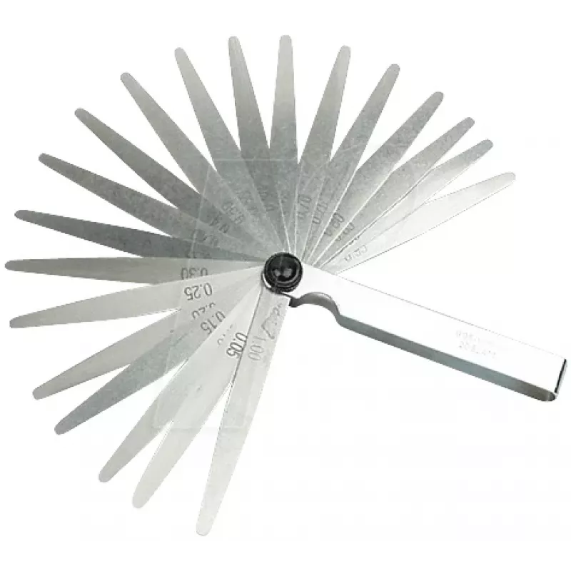BRÜDER MANNESMANN MAN M247-20 rakotulkki-sarja, 20 lehteä, 0,05–1,0 mm, metrinen
