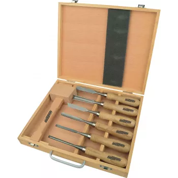 Brüder Mannesmann 7-osainen puunveistosarja M66107