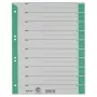 LEITZ 16523055 A4 kartonkiset välilehdet, vihreä, 25 arkkia, Universal 11-reikä, 160 g/m²