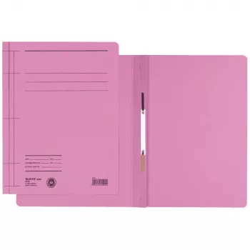 LEITZ Rapid nidontakansio, DIN A4, manila-kartonki, vaaleanpunainen, 250 g/m², 250 arkin kapasiteetti, 25 kpl:n pakkaus (3000-00-22)