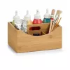 Zeller säilytyslaatikko luonnonvärinen 25 x 18 x 12 cm bambu 13336
