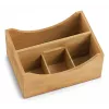 Zeller säilytyslaatikko luonnonvärinen 25 x 18 x 12 cm bambu 13336