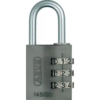 ABUS 466229 massiivinen messinkinen riippulukko karkaistulla terässalvalla, 30 mm, samalla avaimella? Ei, eri avaimilla, 2 avainta
