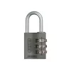 ABUS 466229 massiivinen messinkinen riippulukko karkaistulla terässalvalla, 30 mm, samalla avaimella? Ei, eri avaimilla, 2 avainta