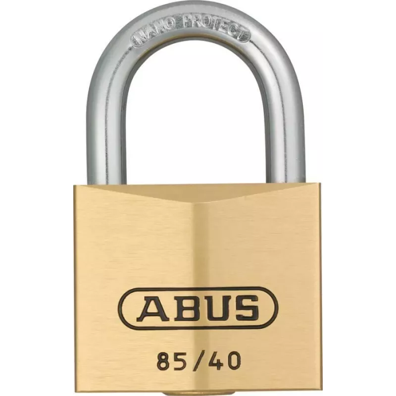 ABUS 85/60 messinkinen riippulukko 60 mm 2 avaimella 806322