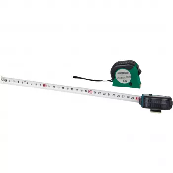 Brüder Mannesmann M80503 5 m mittanauha 19 mm teräsnauhalla, kumipäällysteinen ABS-kotelo, metrinen, luokka II