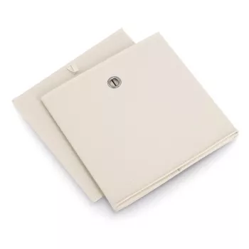 ZELLER säilytyslaatikko kuitukankaasta beige 27L taitettava kuutio 14111