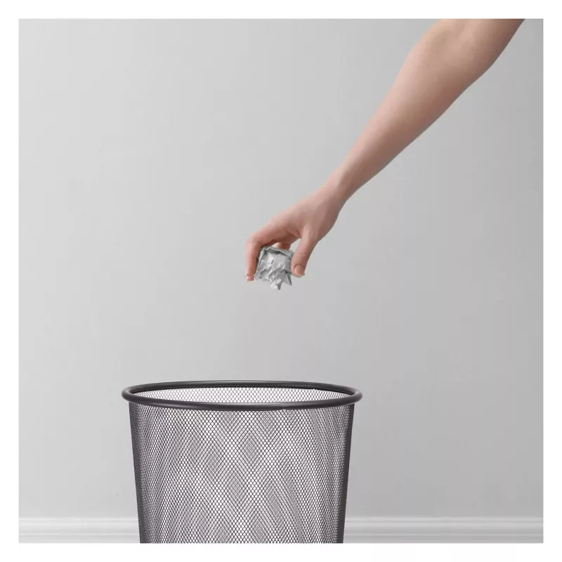 Zeller Meshline jäteastia 17,5 l antrasiitti (17741)