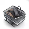ZELLER MESHLINE 3-vaiheinen asiakirjakori antrasiitti 17731