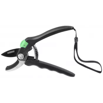BRÜDER MANNESMANN alasinoksasakset M63100, musta/vihreä, tarttumaton terä, 20 mm leikkauskapasiteetti