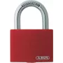ABUS T65AL/40 alumiininen riippulukko karkaistulla terässangalla, punainen ABVS50011