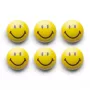 Zeller Smiley magneettisarja 6 kpl 3 cm keltainen 11204