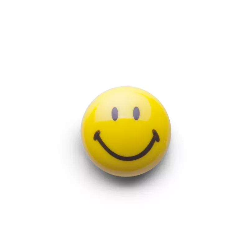 Zeller Smiley magneettisarja 6 kpl 3 cm keltainen 11204