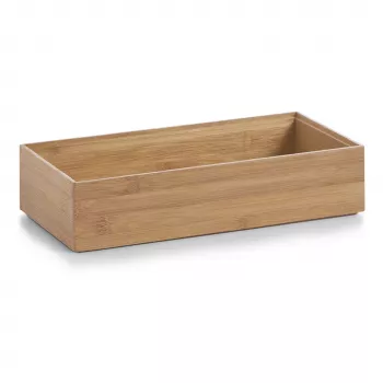 Zeller Present luonnonbambu järjestäjälaatikko 30 x 15 x 7 cm 13333