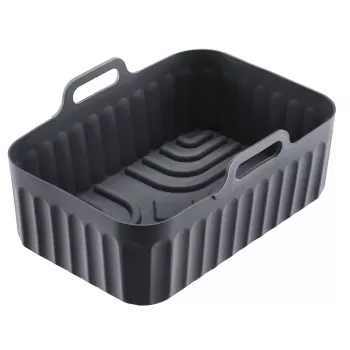 WESTMARK kiertoilmakypsentimen leivontavuoka Line 22022270 silikoni soikea 21,5 x 13,5 cm musta