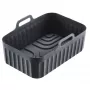 WESTMARK kiertoilmakypsentimen leivontavuoka Line 22022270 silikoni soikea 21,5 x 13,5 cm musta