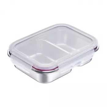 Westmark ruostumaton teräs lounasrasia 450+280 ml, hopea 23722270