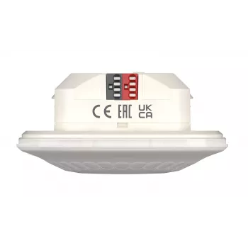 Theben LUXA103S360-12KNXUP KNX kattoon asennettava läsnäolotunnistin, 360°, 12 m, valkoinen 1039052