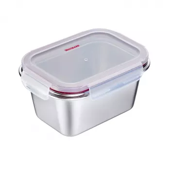 Westmark ruostumaton teräs säilytysastia 1,0 L, hopea 23672270