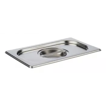APS GN 1/4 kansi 265 x 162 x 30 mm ruostumaton teräs, ilman lusikka-aukkoa, konepestävä - 1 kpl 81495