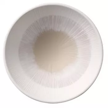 APS BLUSH pyöreä tarjoilukulho 160 mm beige melamiini pinottava konepesunkestävä 85508