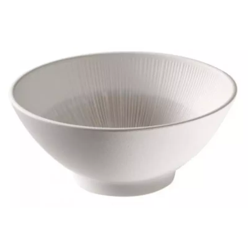 APS BLUSH pyöreä tarjoilukulho 160 mm beige melamiini pinottava konepesunkestävä 85508