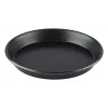 APS pizzapelti, pyöreä, 180 mm, musta siniteräs, pinnoittamaton, 1 kpl 73502