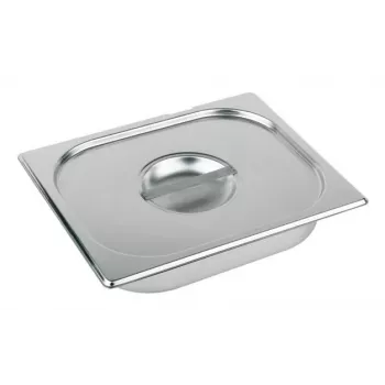 APS GN 1/2 kansi 325 x 265 x 35 mm ruostumaton teräs, ilman lusikka-aukkoa, konepesunkestävä – 1 kpl (81295)