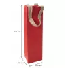 SIGEL Red Coco paperiset lahjakassit, 10 x 35,5 cm, 5 kpl:n pakkaus (ET012)