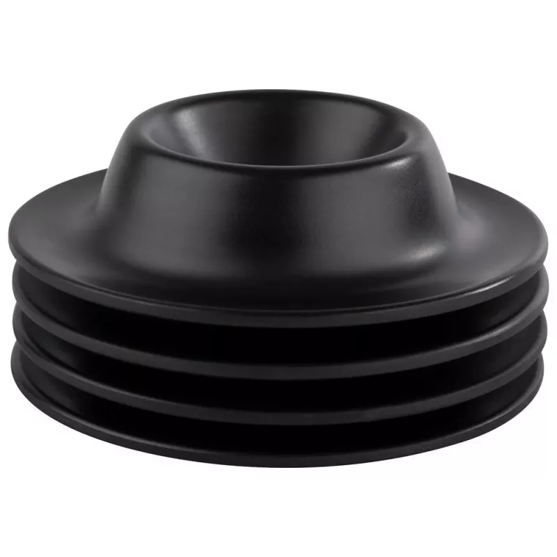 APS munakuppi melamiini musta 4 kpl:n pakkaus 85 mm halkaisija 20 mm korkeus konepesunkestävä (83849)