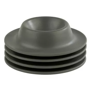 APS EGGY munakuppisarja 4 kpl melamiini harmaa 85 mm halkaisija konepesunkestävä 85296