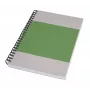 SIGEL Quicknote Impulse Green muistikirja A5 blanko vihreä/harmaa pehmeäkantinen 160 sivua SN800