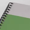 SIGEL Quicknote Impulse Green muistikirja A5 blanko vihreä/harmaa pehmeäkantinen 160 sivua SN800