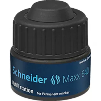 Schneider kirjoitusvälineiden täyttöasema Maxx 640 tussi musta 164001