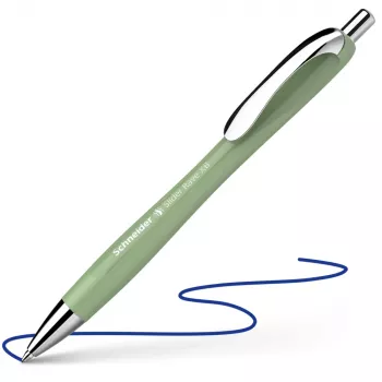 Schneider Slider Rave XB kuulakärkikynä, sininen muste, vihreä runko 50-132544