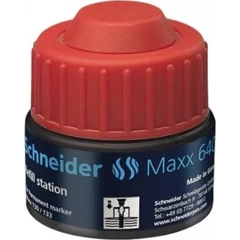 Schneider Maxx 640 tussin täyttömuste punainen 30 ml 164002
