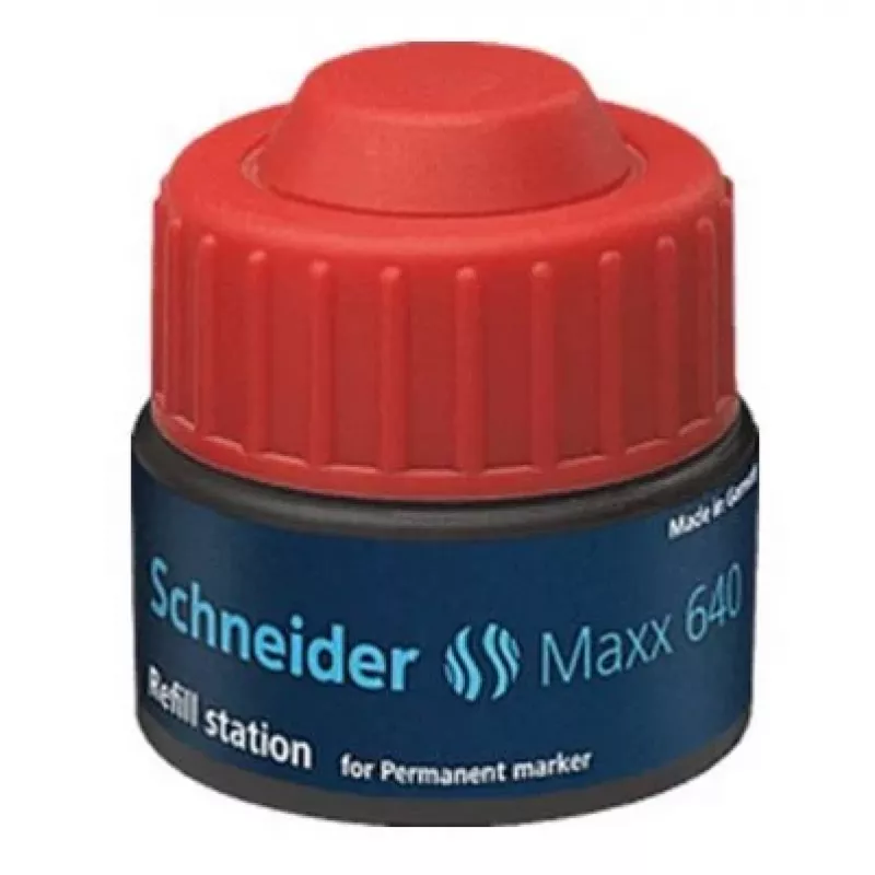 Schneider Maxx 640 tussin täyttömuste punainen 30 ml 164002