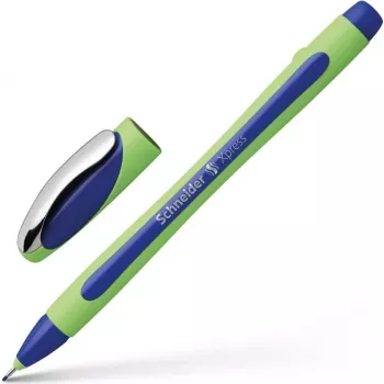 Schneider Xpress fineliner-kynä sininen - vesipohjainen muste, 0,8 mm kuitukärki 19003