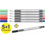 Schneider Paint-It 070 huopakynäsarja eri värit 6 kpl ML07010503