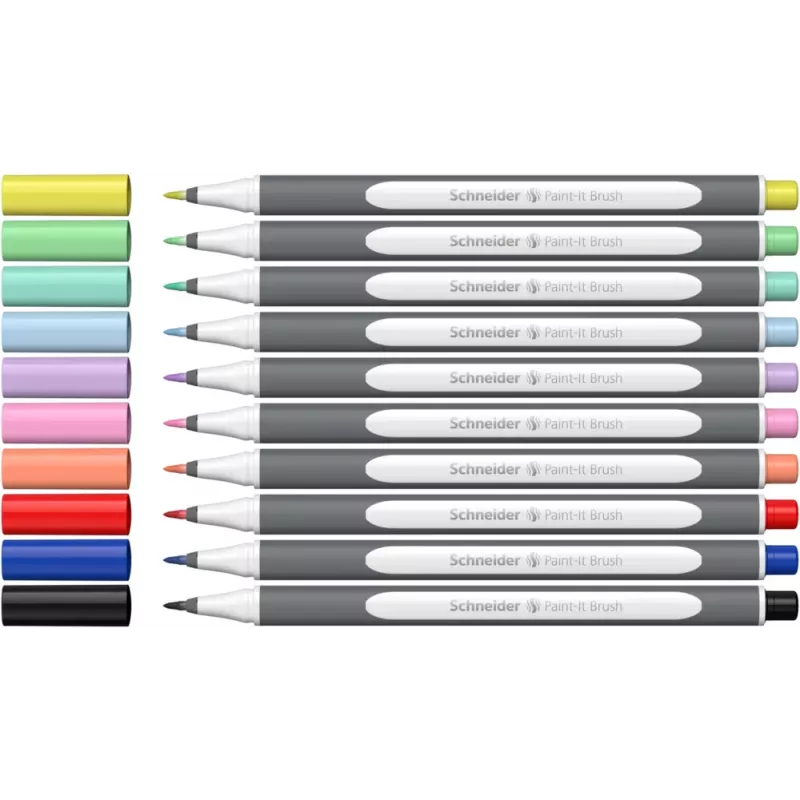 Schneider Paint-It 070 huopakynät lajitellut värit 10 kpl:n pakkaus ML07010504