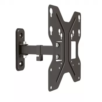 E+P WHS150 Full-Motion TV-seinäteline 32-65 tuuman näytöille, VESA 400x400, 35 kg, musta 5625450