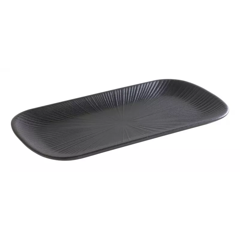 APS NERO GN 1/3 tarjotin, 325 x 176 x 25 mm, musta melamiini, pinottava, konepesunkestävä 85280