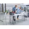 DURABLE IDEALBOX PLUS laatikostoyksikkö DIN A4 7 laatikolla, harmaa/punainen 776303