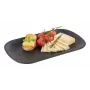 APS NERO GN 1/4 tarjoilulautanen, melamiini, musta, 265 x 162 x 25 mm 85281