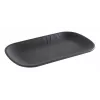 APS NERO GN 1/4 tarjoilulautanen, melamiini, musta, 265 x 162 x 25 mm 85281