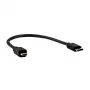 E+P CC 324/02 USB 3.1 -kaapeli, 0,2 m, USB-C - Micro-B, musta 0000853270